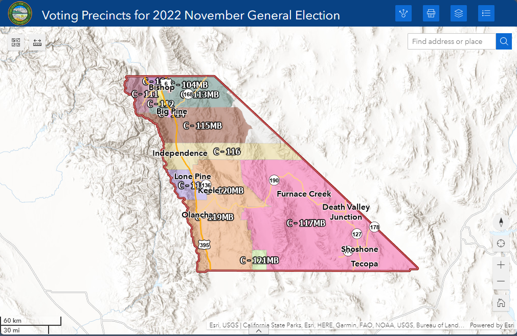 Public Maps Inyo County California 2023 10 19 11 35 20 VotingPrecincts